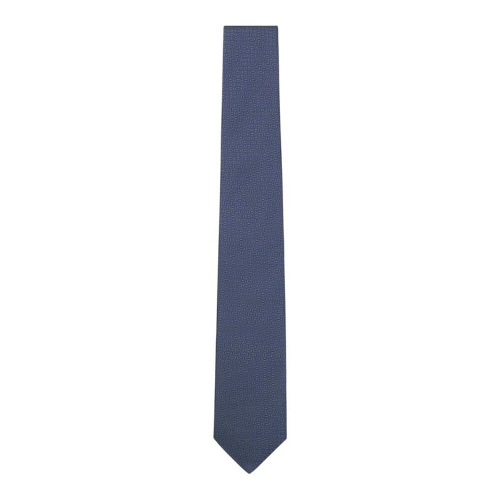 Boss Mens Jacquard Tie / Blue